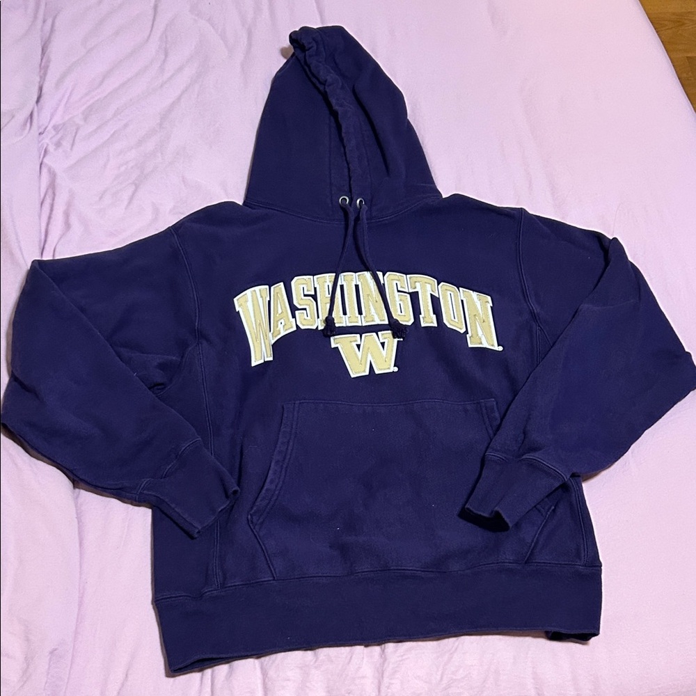 University of Washington Reverse Weave Hoodie